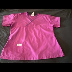 Urbane scrub top